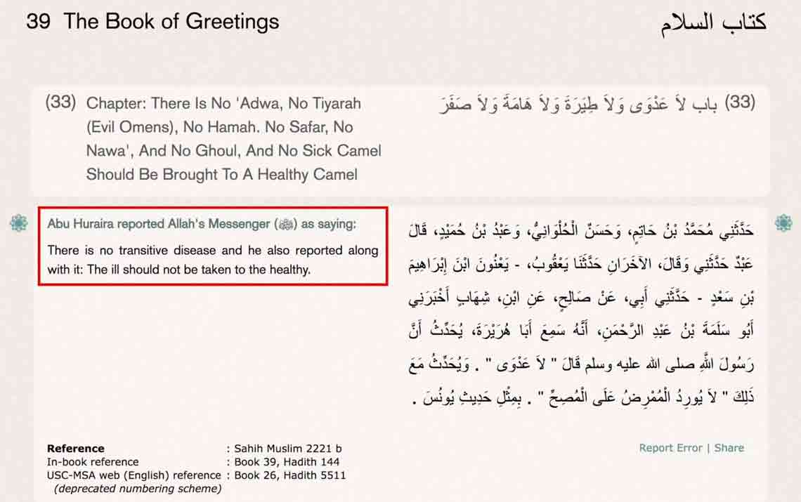 Sahih Muslim 5511